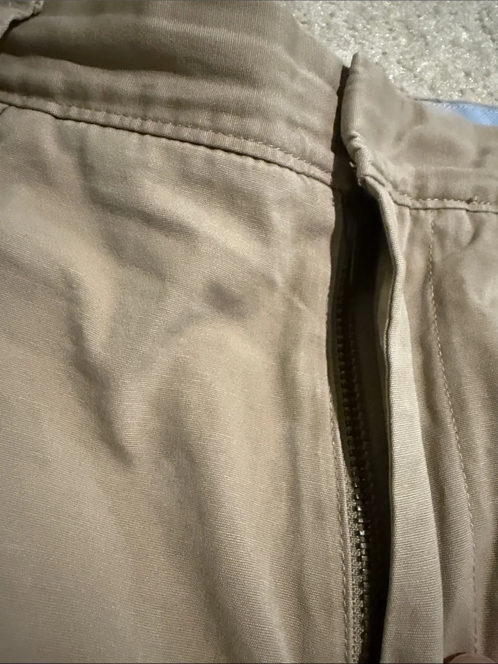J. Crew Men's Tan Flat-Front Chino Shorts